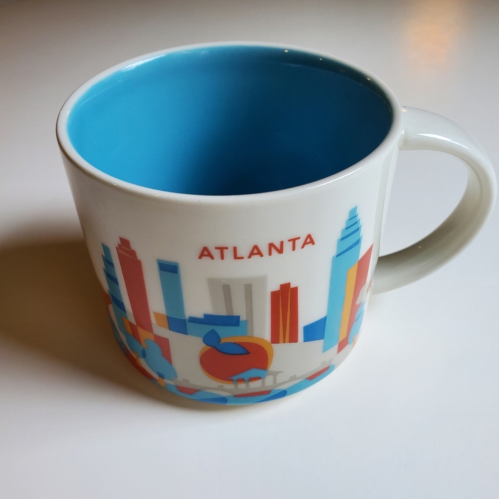 Starbucks you are here collection Atlanta mug